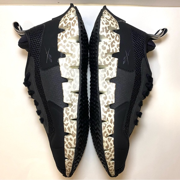 Reebok Zig Dynamica Adventure Sneakers Black Leopard Soles Women’s Size 7.5 - Picture 8 of 10